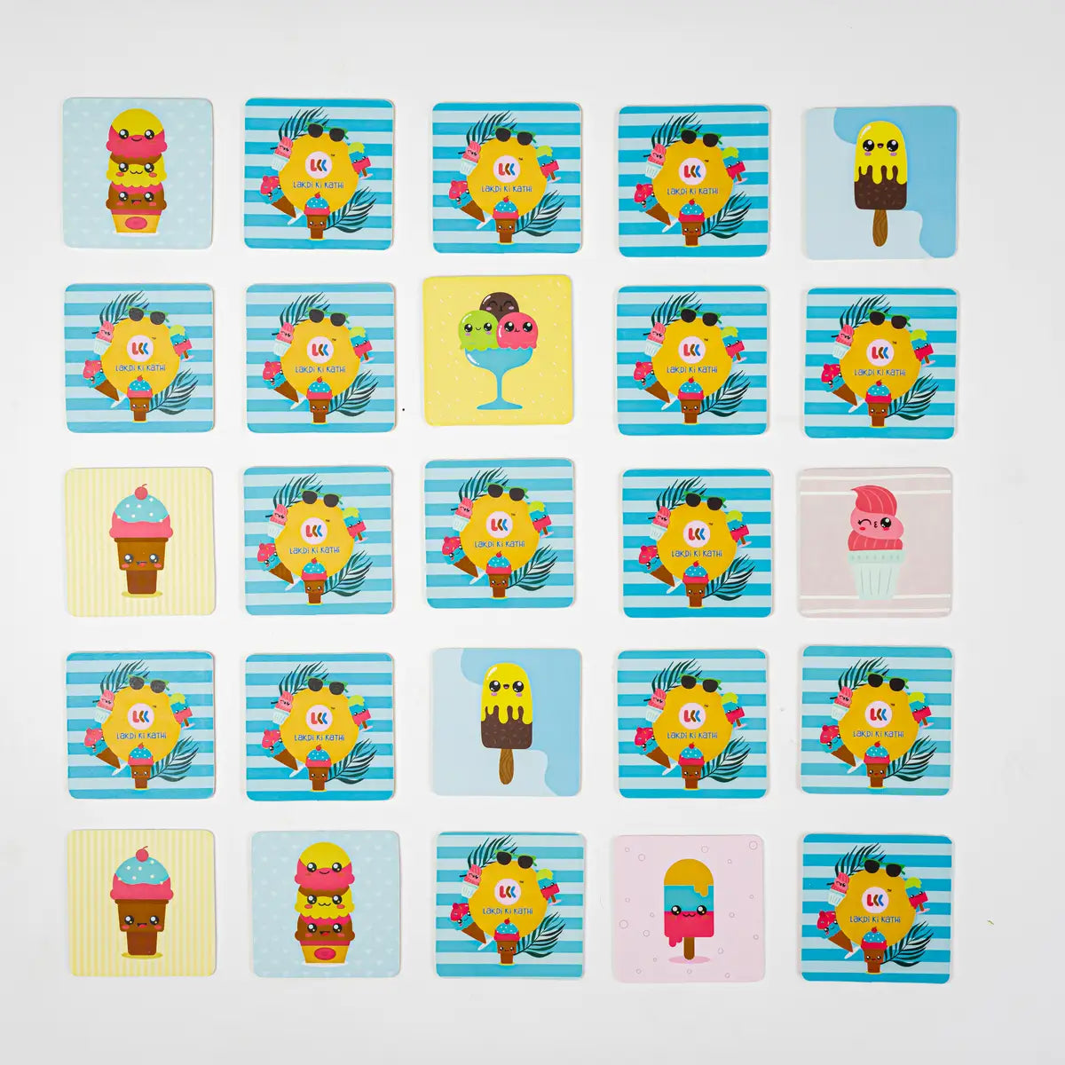 Ice Cream Memory Cards