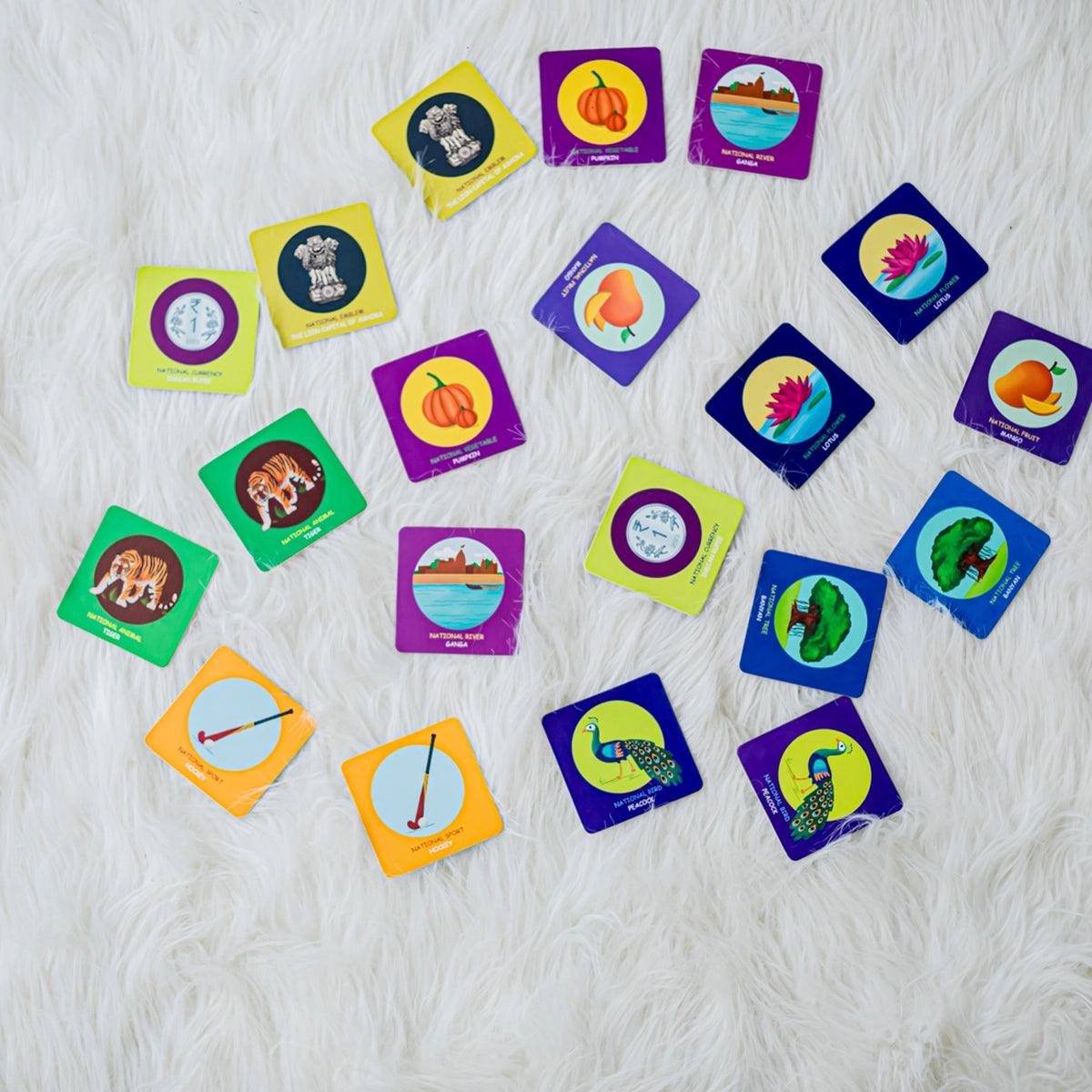 Indian Symbol Memory Cards - lakdi ki kathi new