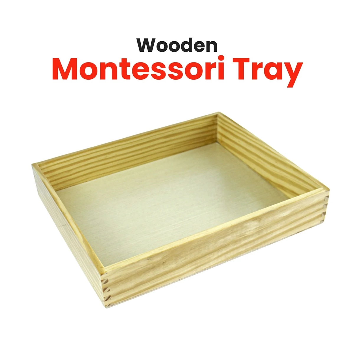 Montessori trays for 2 year old Girl | Lakdi Ki Kathi
